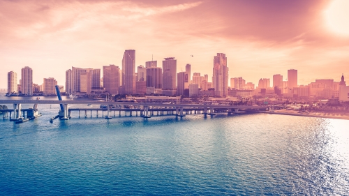 Beautiful Miami South Beach Downtown