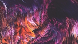 Beautiful purple lines storm