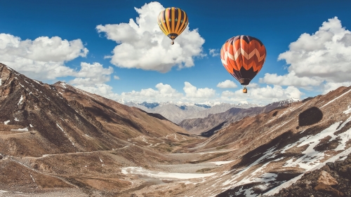 Beautiful Valley and Balls