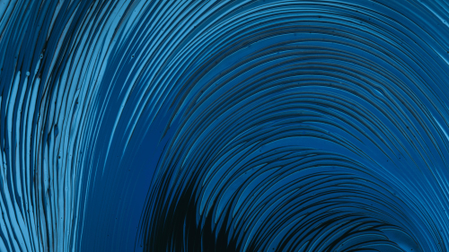 Blue Waves of Liquid