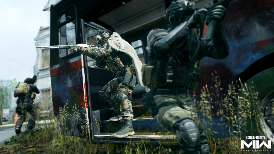 Call of Duty: Modern Warfare II Soldiers in Bus