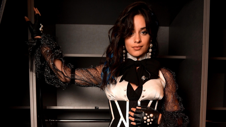 Camila Cabello Pretty Young Girl in Black Dress