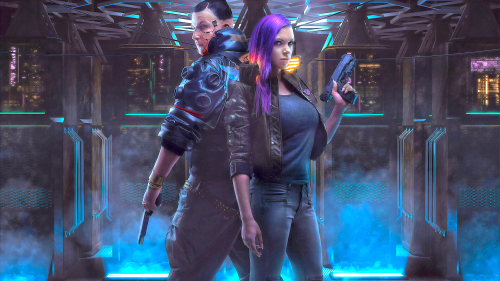 Cyberpunk 2077 Beautiful Cyborgs