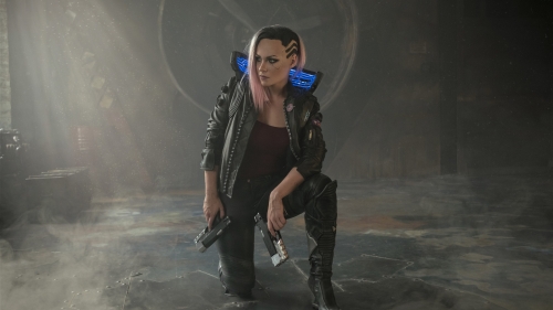 Cyberpunk 2077 Beautiful Young Girl