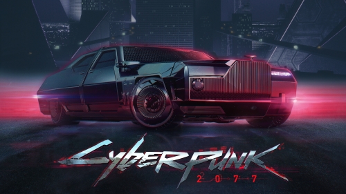 Cyberpunk 2077 Big Purple Car