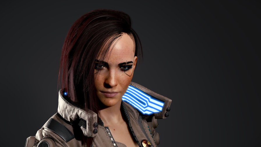 Cyberpunk 2077 Pretty Young Dangerous Girl