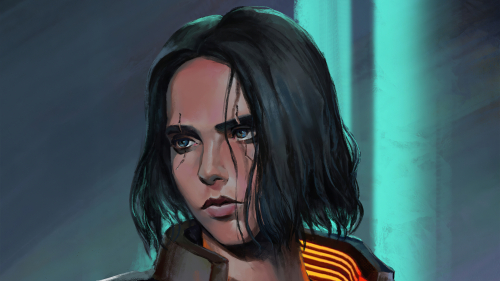 Cyberpunk 2077 Pretty Young Girl