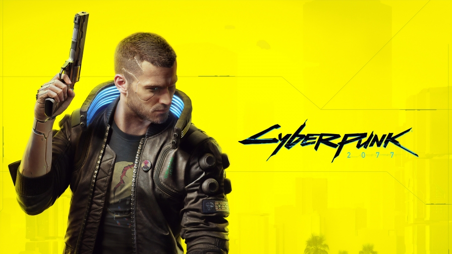 Cyberpunk 2077 Yellow Wall