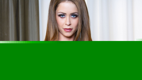 Emily Addison Hot Pretty Girl in Purple Latex Dress