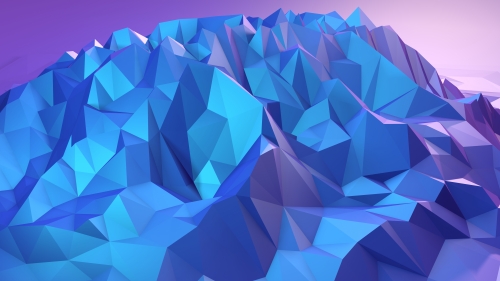 Frozen Mountain in 3D