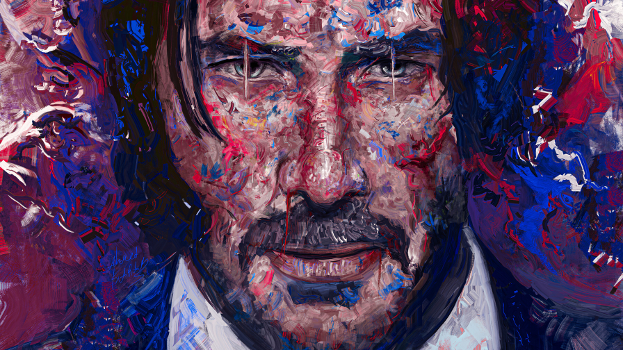 John Wick Face