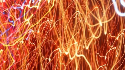 Light Lines on Long Exposition