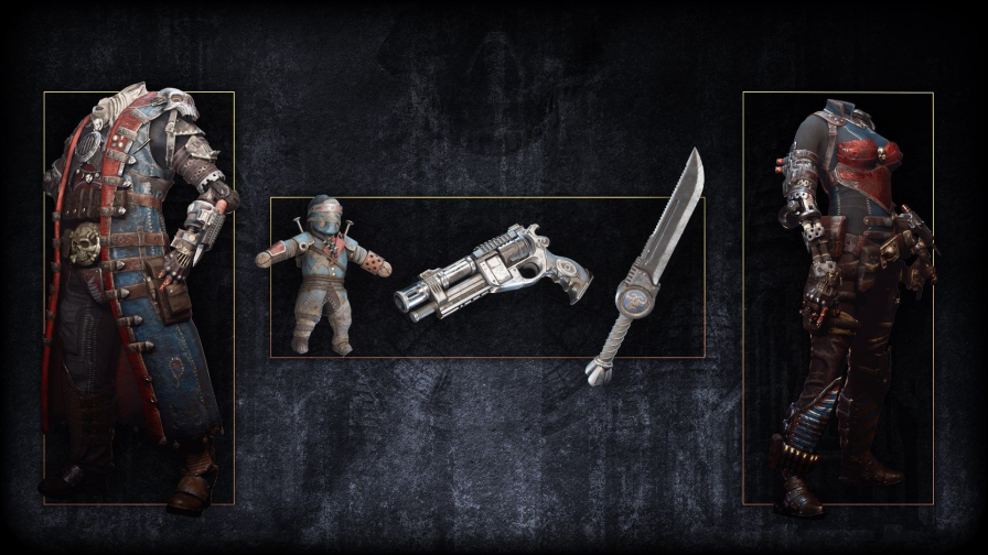 Necromunda Hired Gun Suits and Weapon