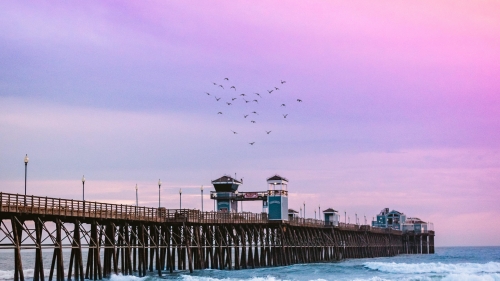 Pier and Beautiful Beach
