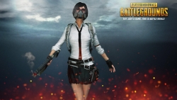 Playerunknown's Battlegrounds Warrior girl in Mask