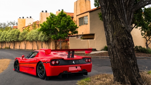 Red Ferrari F50