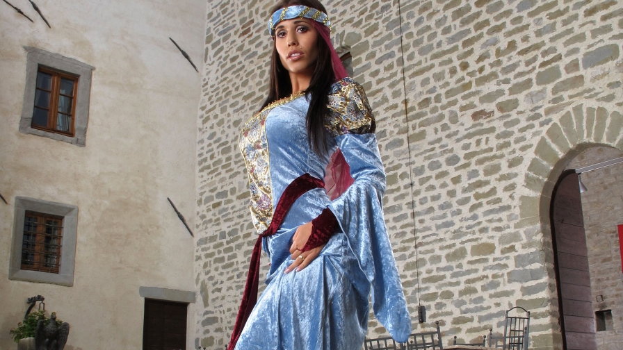 Satin Bloom pretty young babe