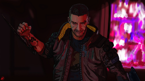 V in Cyberpunk 2077